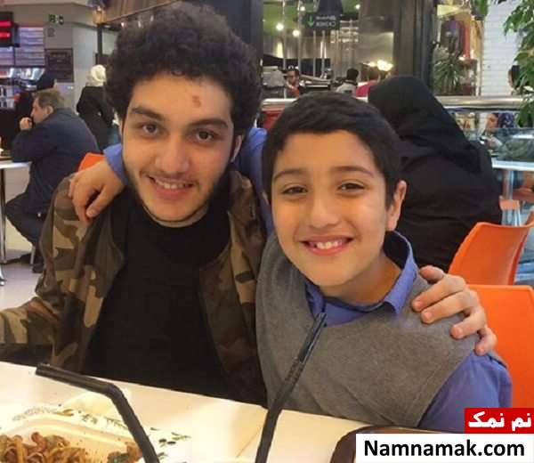 ماکان و آهیل فرزندان مرجان شیرمحمدی