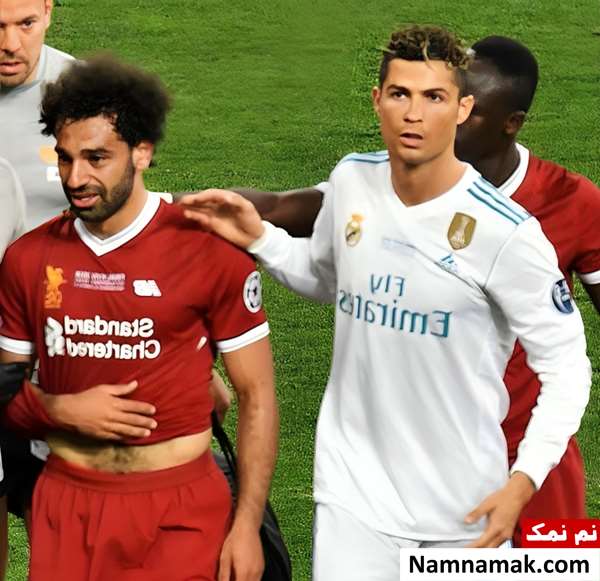 محمد صلاح و کریستیانو رونالدو