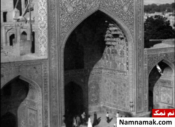 عکس قدیمی حرم امام رضا