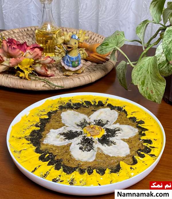 طرز تهیه حلیم بادمجان با برنج