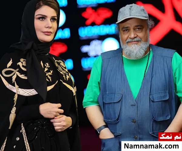 محمدرضا شریفی نیا و همسرش رز رضوی