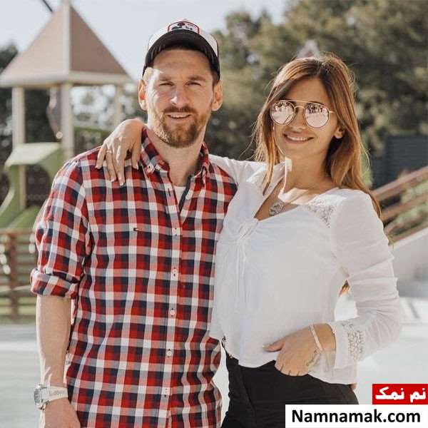 عکس بارداری همسر لیونل مسی