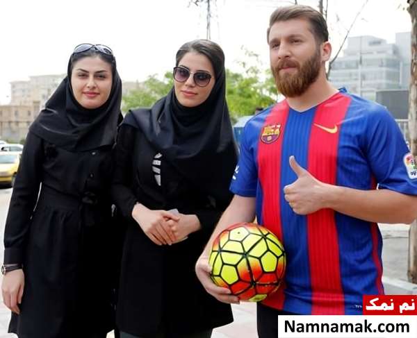 رضا پرستش بدل لیونل مسی