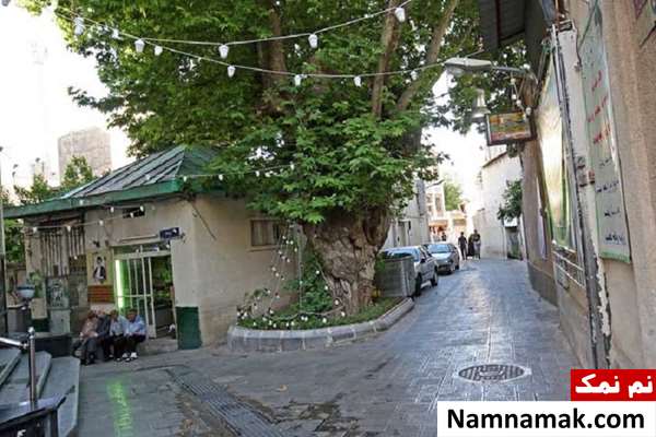 محله جماران ریشه و علت نامگذاری محلات تهران