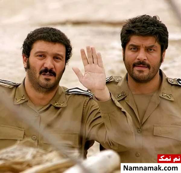 سام درخشانی و کامبیز دیرباز در سریال نابرده رنج