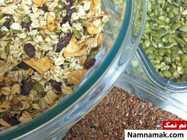 طرز تهیه گرانولا خانگی