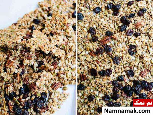طرز تهیه گرانولا خانگی