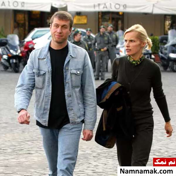 بیوگرافی رومن آبراموویچ(Roman Abramovich) رومن آبراموویچ و همسرش ایرینا مالاندینا