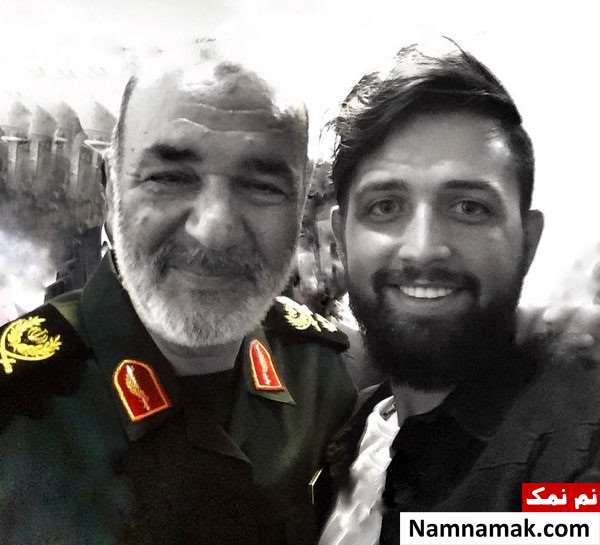 زندگینامه سردار حسین سلامی و همسرش سردار حسین سلامی و محسن افشانی