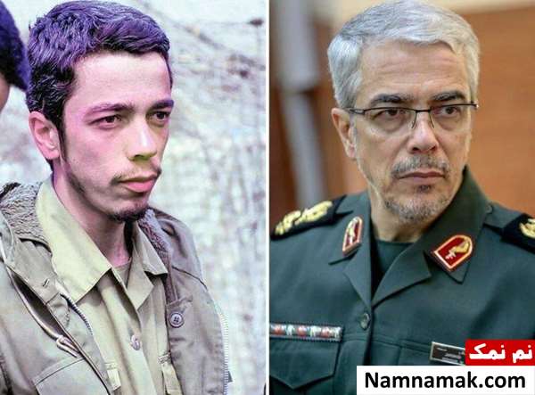 عکس جوانی سرلشکر محمد باقری