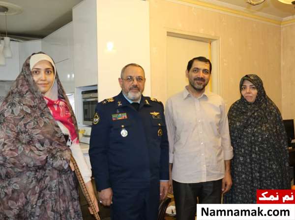 عزیز نصیرزاده و همسرش