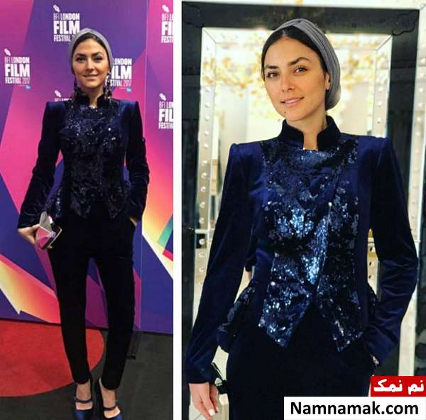 تیپ جنجالی هدی زین العابدین در لندن تیپ جنجالی هدی زین العابدین در لندن