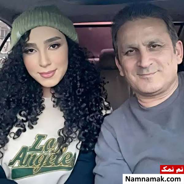 محمد مسلمی و دخترش مائده مسلمی