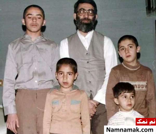 زندگینامه آیت الله سید علی خامنه ای و همسرش پسران و دختران آیت الله علی خامنه ای