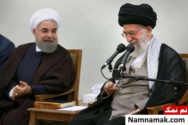 زندگینامه آیت الله سید علی خامنه ای و همسرش آیت الله علی خامنه ای و حسن روحانی