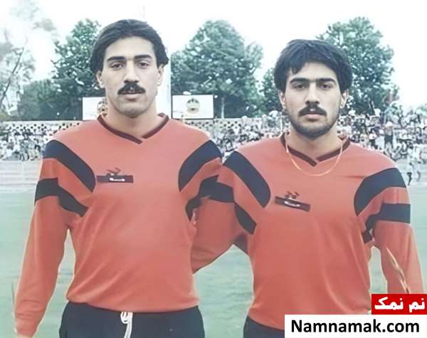 جوانی امیرحسین پیروانی و برادرش افشین پیروانی