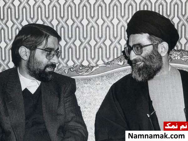 زندگینامه مهندس میرحسین موسوی و همسرش میرحسین موسوی و آیت الله علی خامنه ای