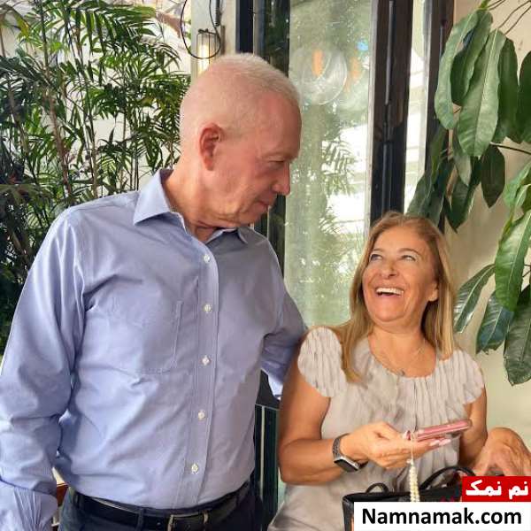 زندگینامه یوآو گالانت و همسرش یوآف گالانت و همسرش کلودین