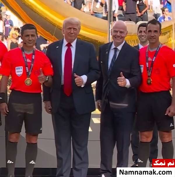 علیرضا فغانی و دونالد ترامپ علیرضا فغانی و دونالد ترامپ