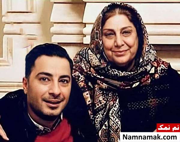 نوید محمدزاده و مادرش