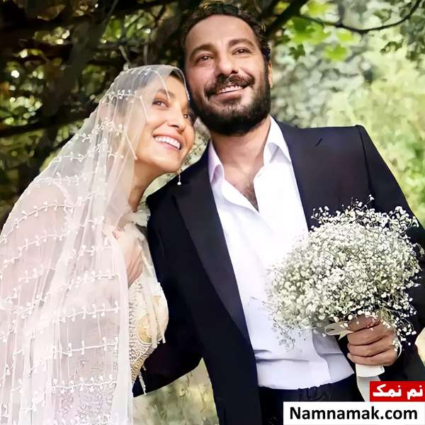 عکس عروسی نوید محمدزاده با فرشته حسینی