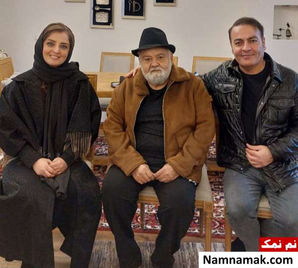 نیلوفر همرنگ و اکبر عبدی