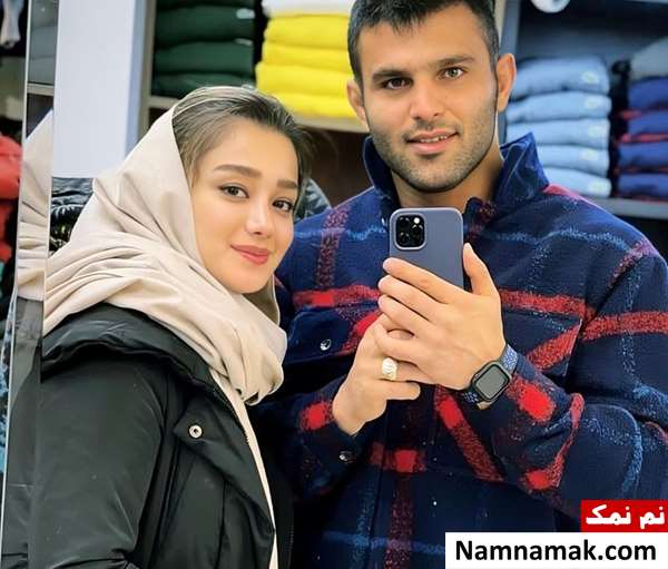 زهرا یزدانی و همسر اولش علی شعبانی
