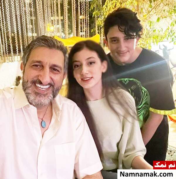 رها صیادی و پندار صیادی فرزندان یوسف صیادی