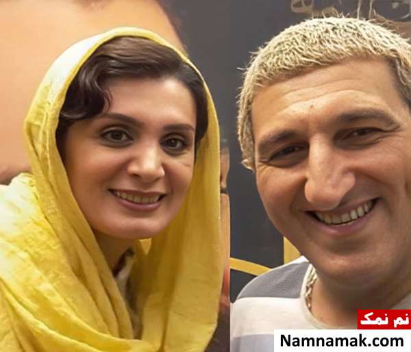 یوسف صیادی و همسرش مریم فلاح