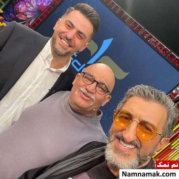 یوسف صیادی در کنار علی ضیا و نادر سلیمانی