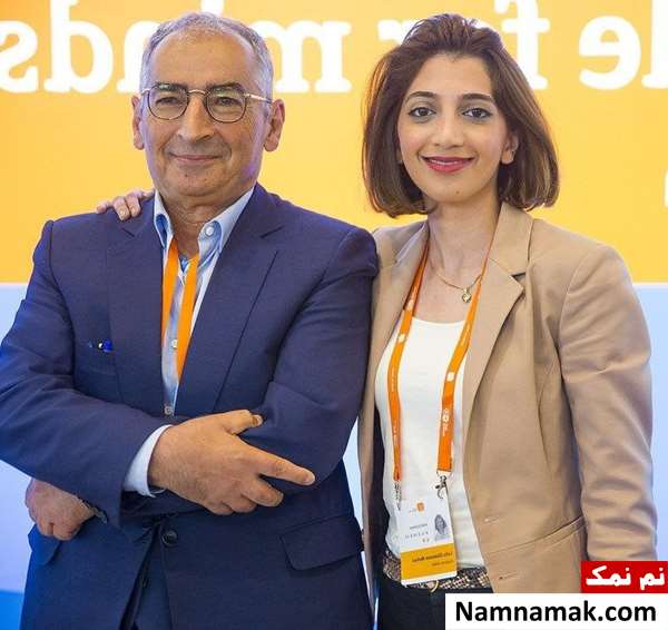 صادق زیباکلام و دخترش لیلا زیباکلام