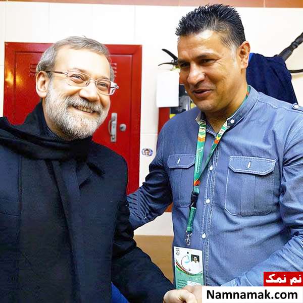 علی لاریجانی و علی دایی
