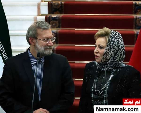 همسر دوم علی لاریجانی