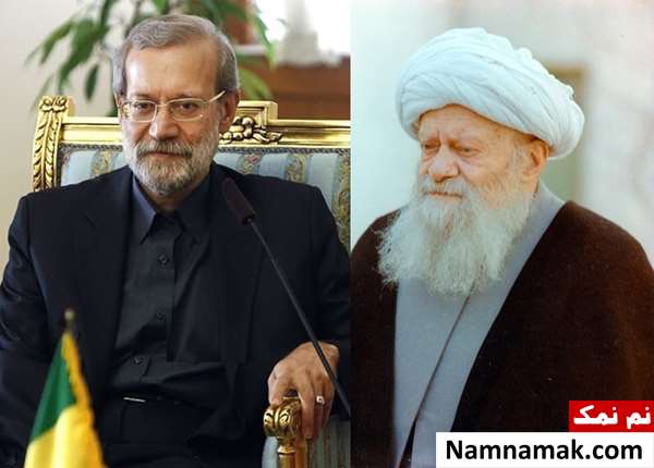 میرزا هاشم آملی پدر علی لاریجانی
