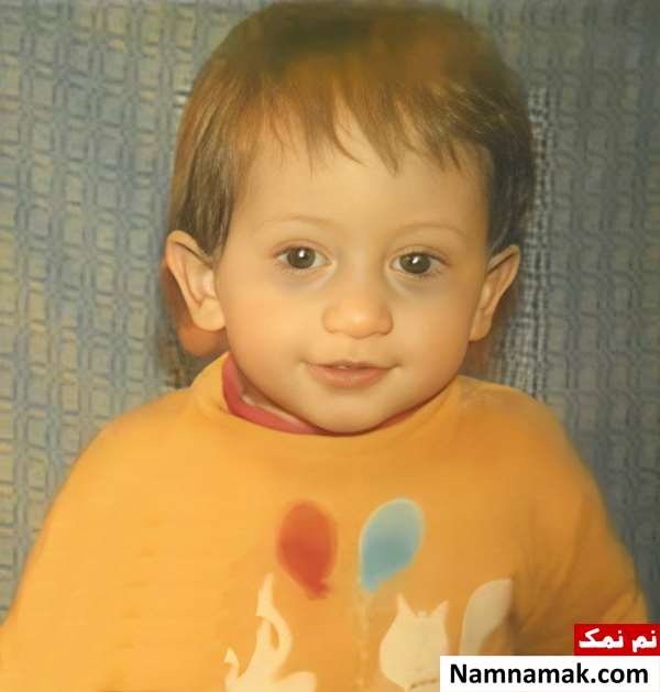 عکس کودکی بابک زنجانی