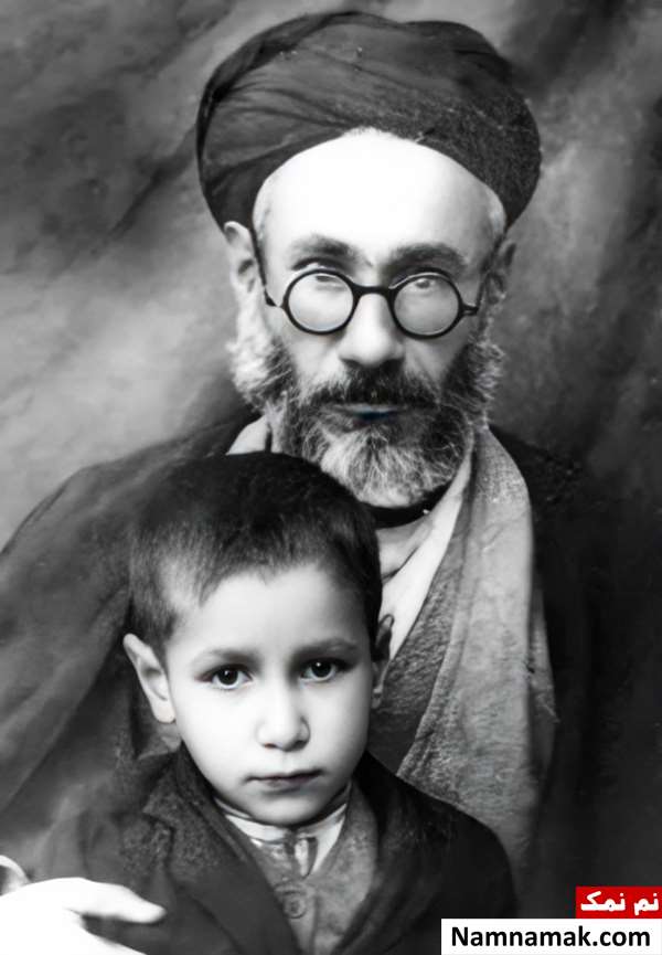 کودکی سید محمد خاتمی در کنار پدرش