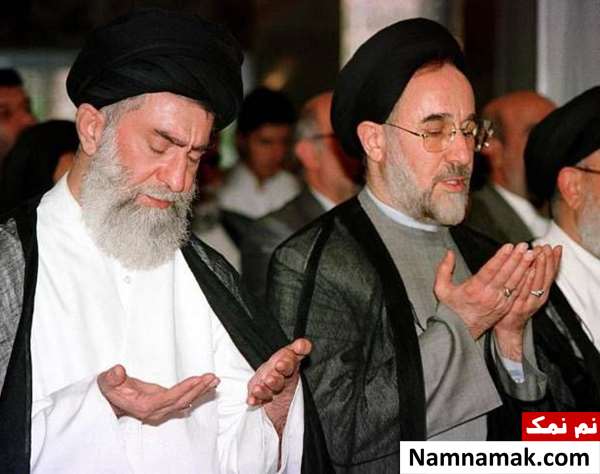 سید محمد خاتمی و آیت الله علی خامنه ای