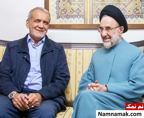 سید محمد خاتمی و مسعود پزشکیان