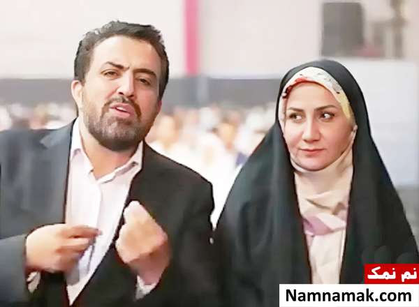 محمدرضا حسینی بای و همسرش