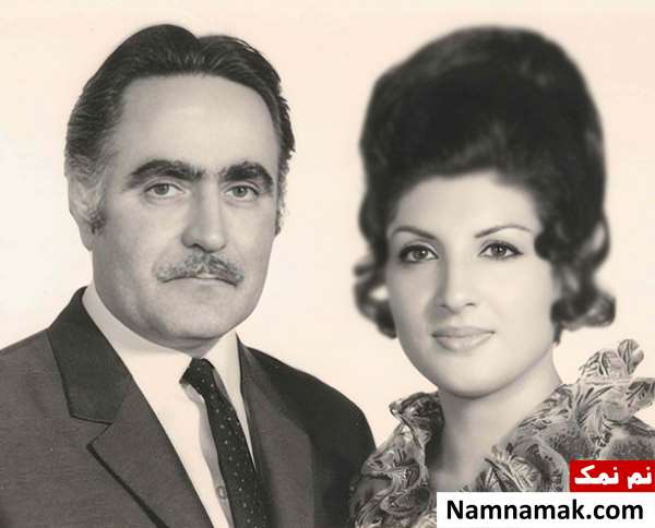 محمود فرشچیان و همسرش نیادخت قوامی