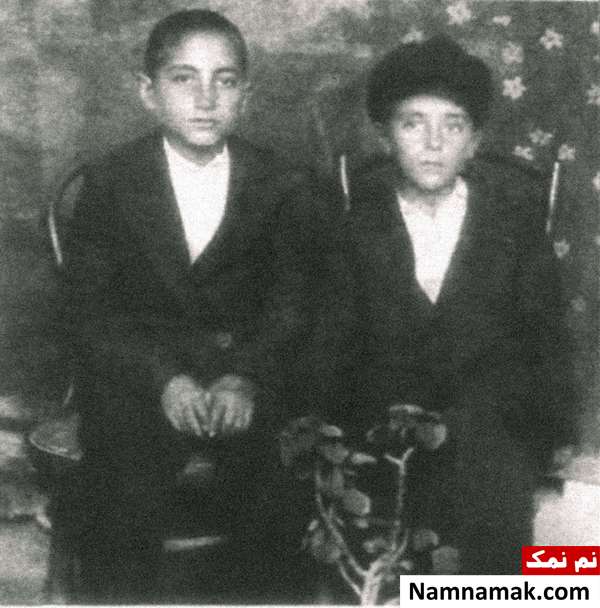 عکس کودکی محمود فرشچیان