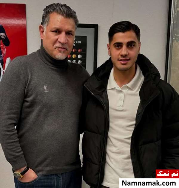 زندگینامه سعید سحرخیزان و همسرش سعید سحرخیزان و علی دایی