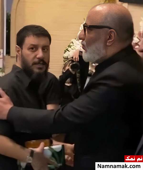 مراسم ختم مادر ریما رامین فر با حضور هنرمندان و بازیگران