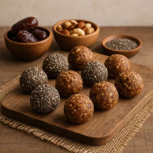 توپک انرژی خرما و کشمش