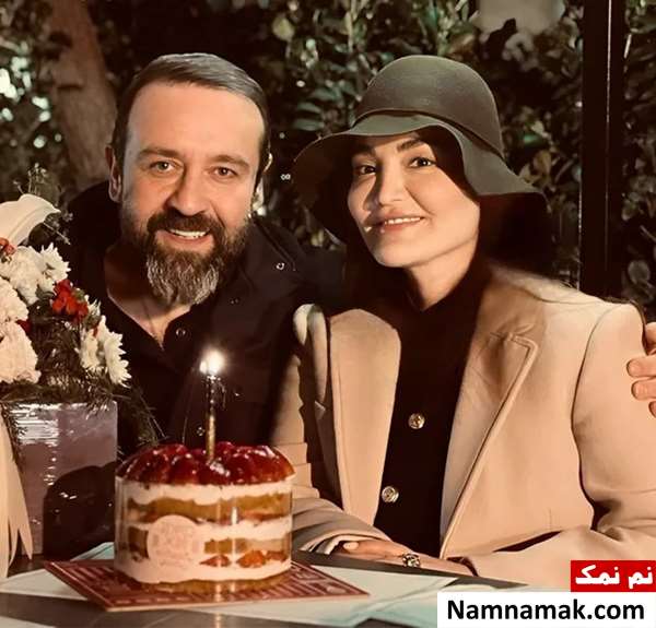 بهرنگ توفیقی و همسرش سولماز حسینی