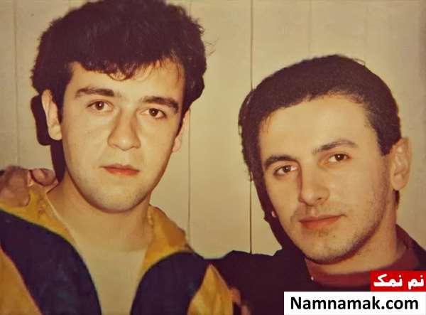بهرنگ توفیقی و امین حیایی در جوانی