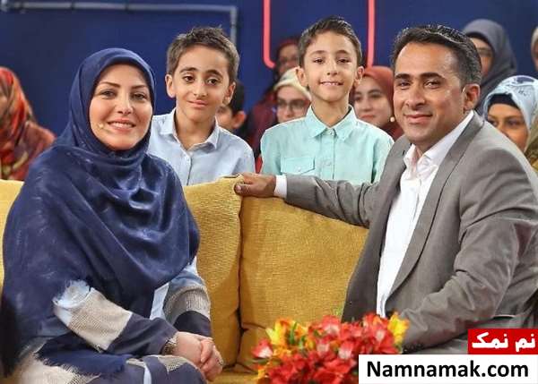 المیرا شریفی مقدم و همسرش در خندوانه