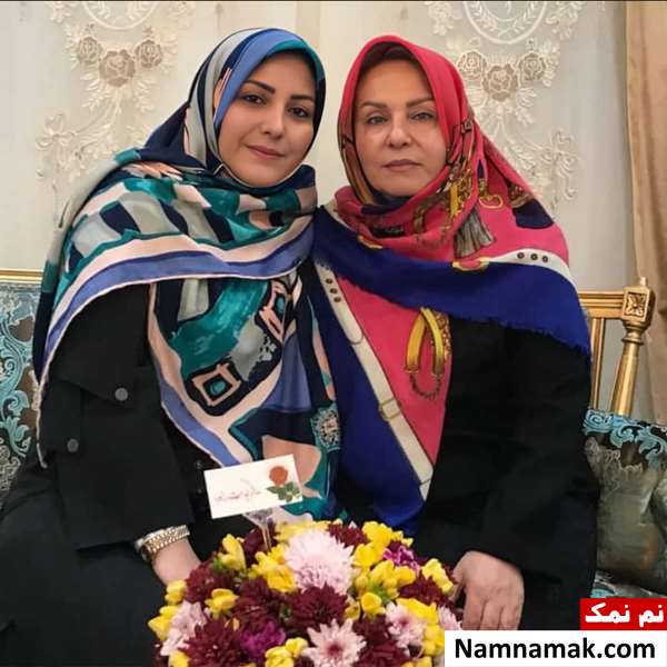 المیرا شریفی مقدم و مادرش