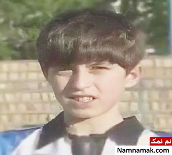 عکس نوجوانی کریم انصاری فرد