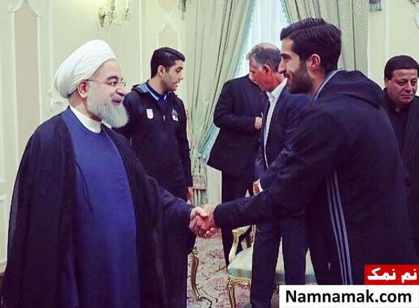 کریم انصاری فرد و حسن روحانی